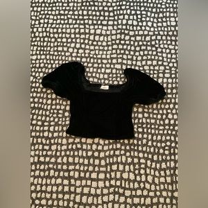 Gap dark green crop top